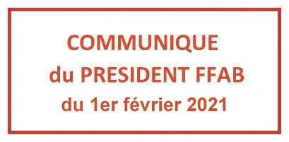 You are currently viewing Président de la FFAB : 1er février 2021